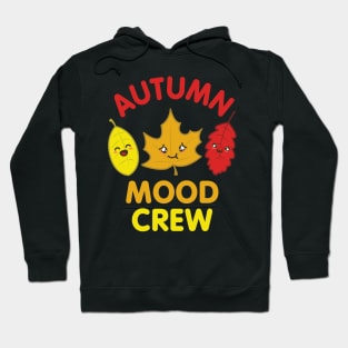 Autumn Mood Leaves Cute Crew Hoodie